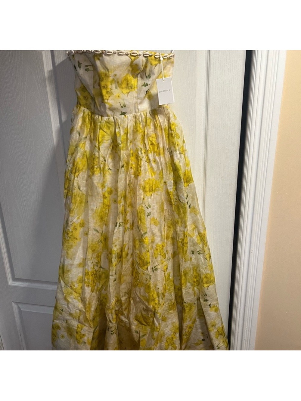 Zimmermann Wonderland Yellow Gown - Picture 2 of 6